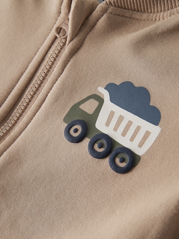 NAME IT - Sudadera con cremallera 'NBMVONNE' en beige