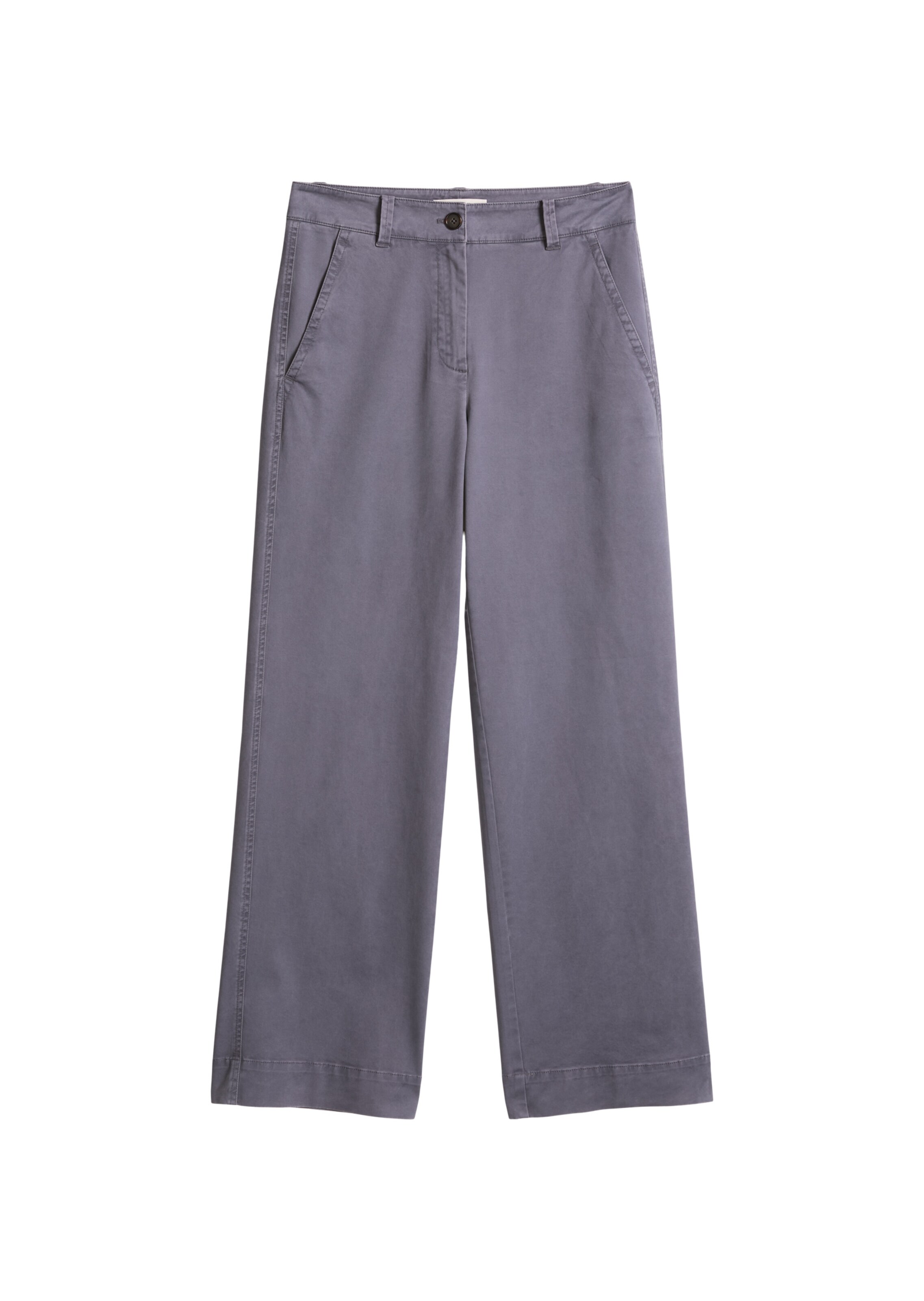 Marc O'Polo Regular Broek in Grijs: voorkant