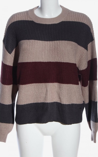 Pull&Bear Sweater & Cardigan in S in Red / Black / Wool white, Item view
