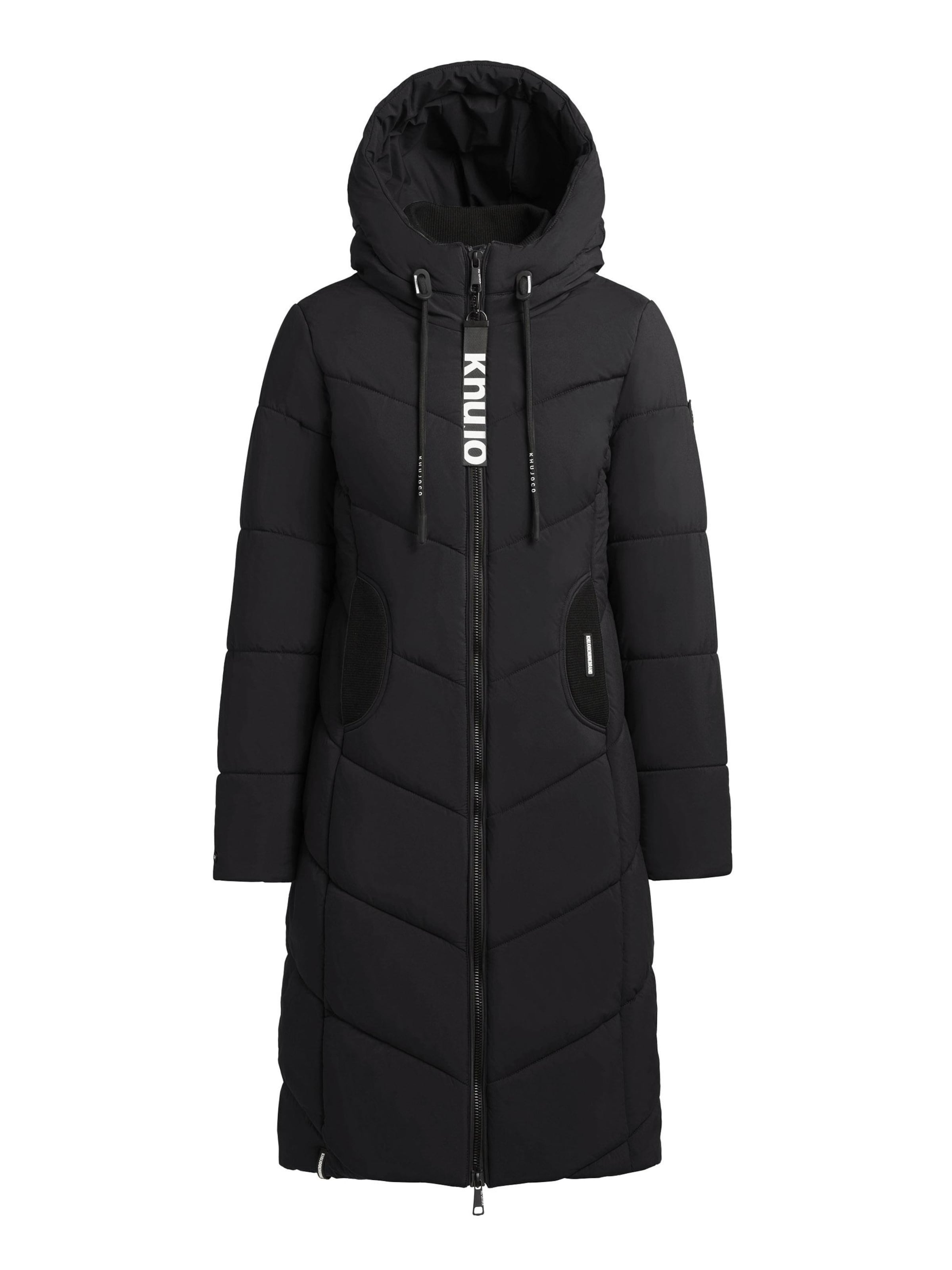 khujo Winter coat 'Aribay4 YM' in Black: front