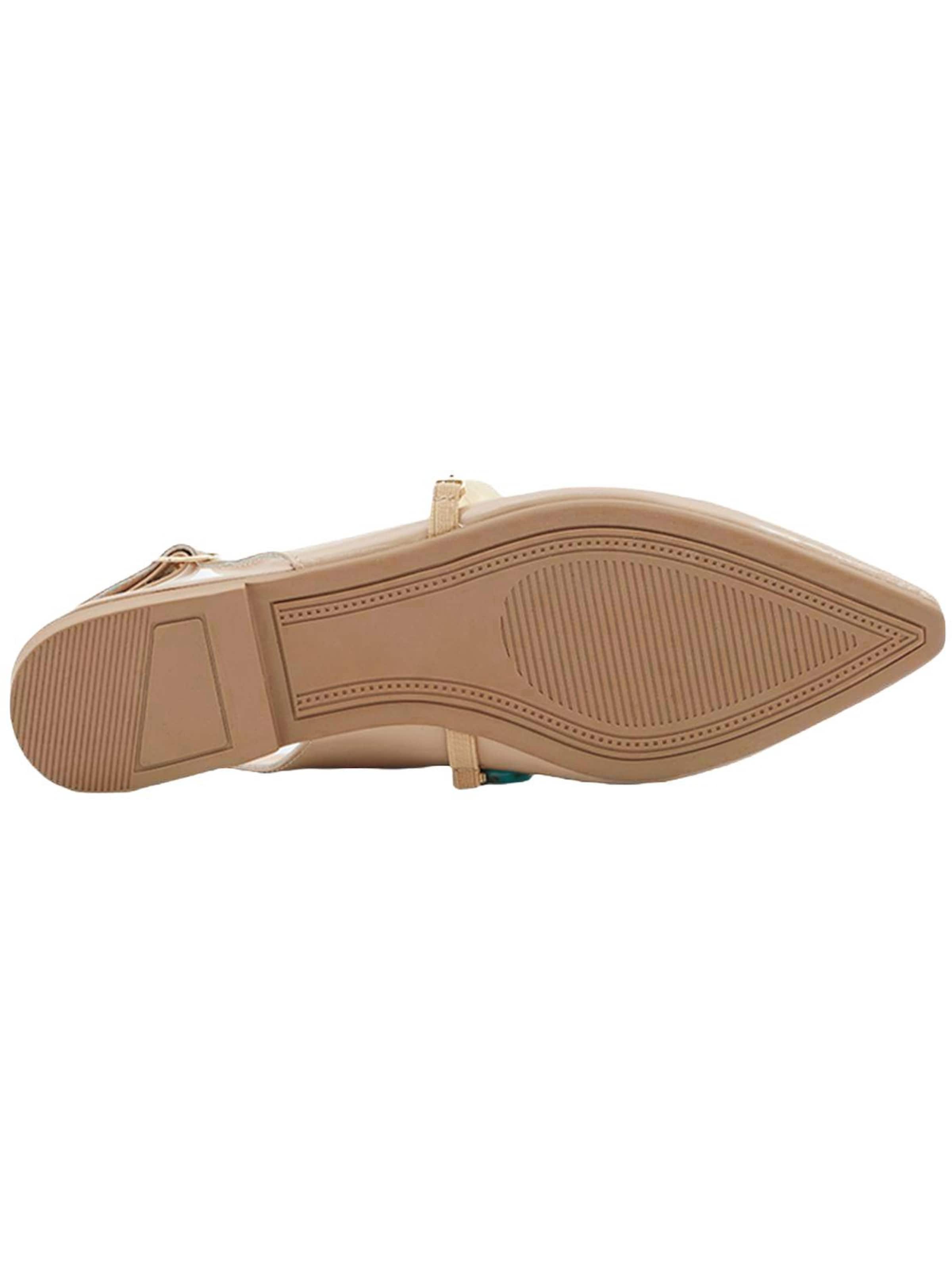 Desa Slingpumps 'Ballerinen' in Beige