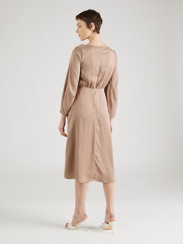 Closet London Dress in Brown