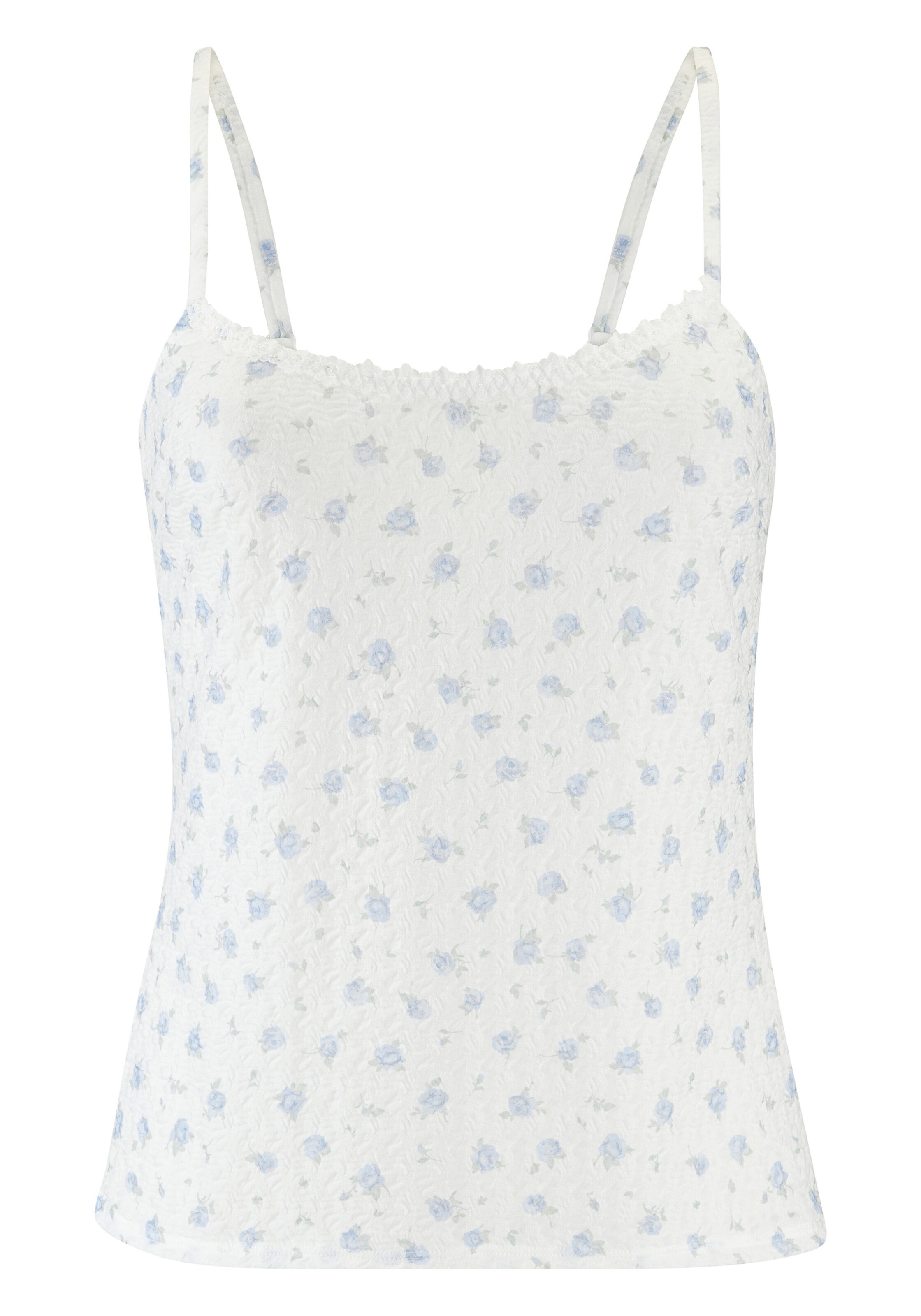 ibolyakék / fehér VIVANCE by LASCANA Top - XS, Termék nézet