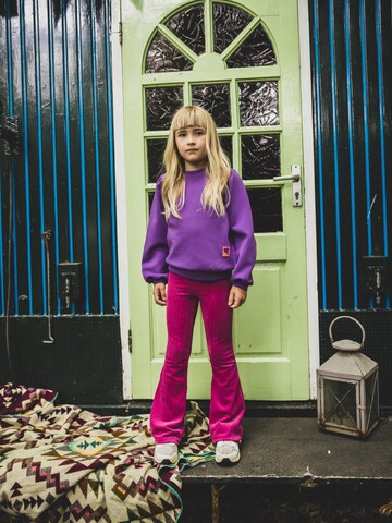 Looxs Revolution Flared Broek in Roze