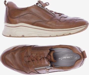 TAMARIS Sneakers & Trainers in 39 in Brown: front