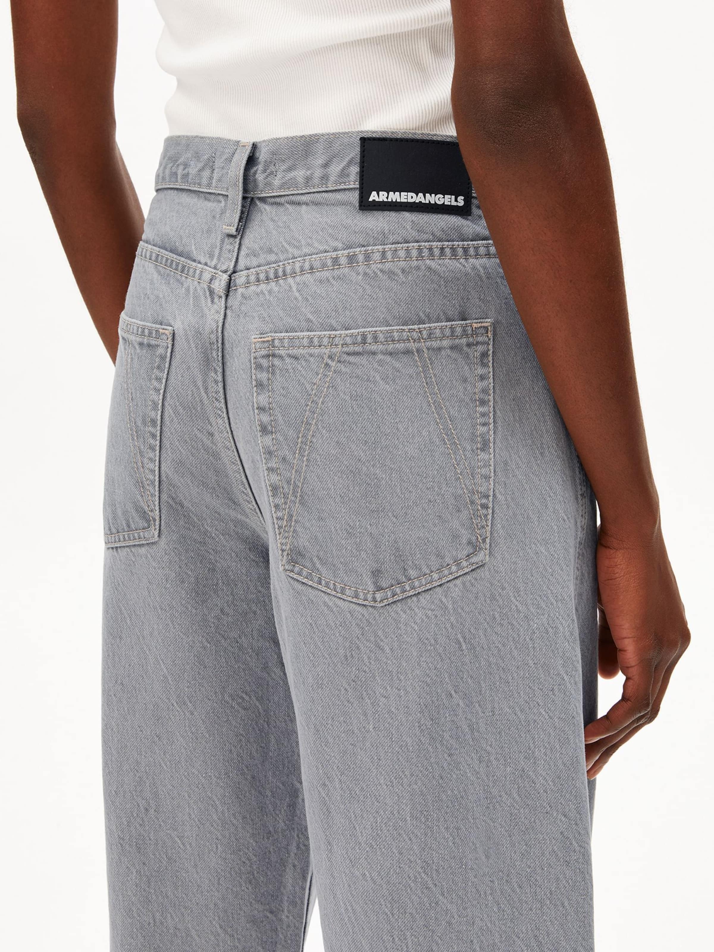 ARMEDANGELS Loosefit Jeans in Grijs: voorkant
