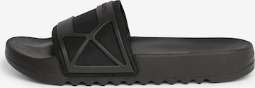 Mule Calvin Klein en noir : devant