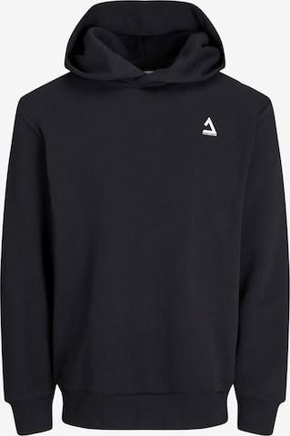 JACK & JONES Sweatshirt 'Triangle' in Schwarz: predná strana