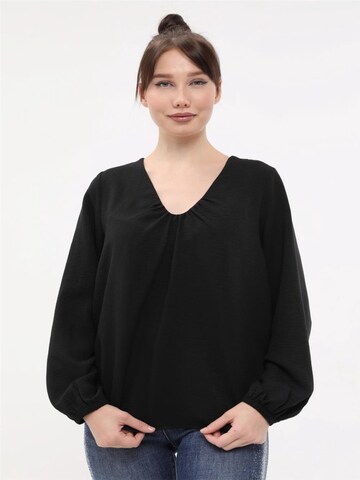 Chemisier HOME STORE en noir : devant