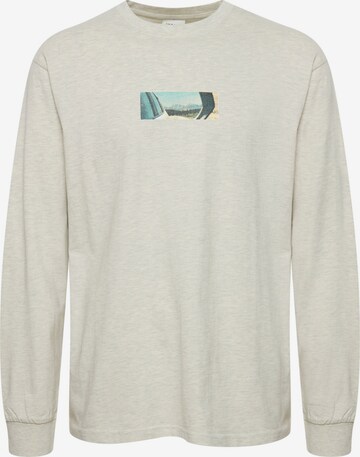 !Solid Sweatshirt in Beige: front