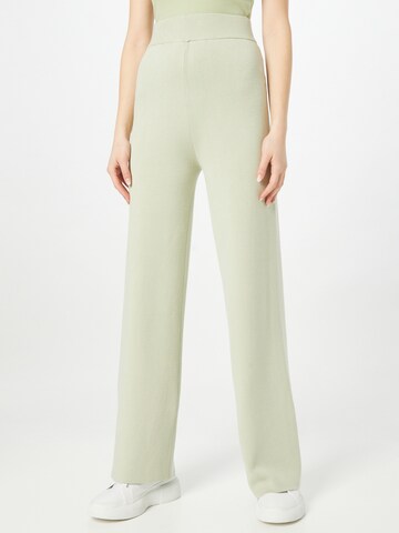 s.Oliver Wide Leg Hose in Grün: Vorderseite