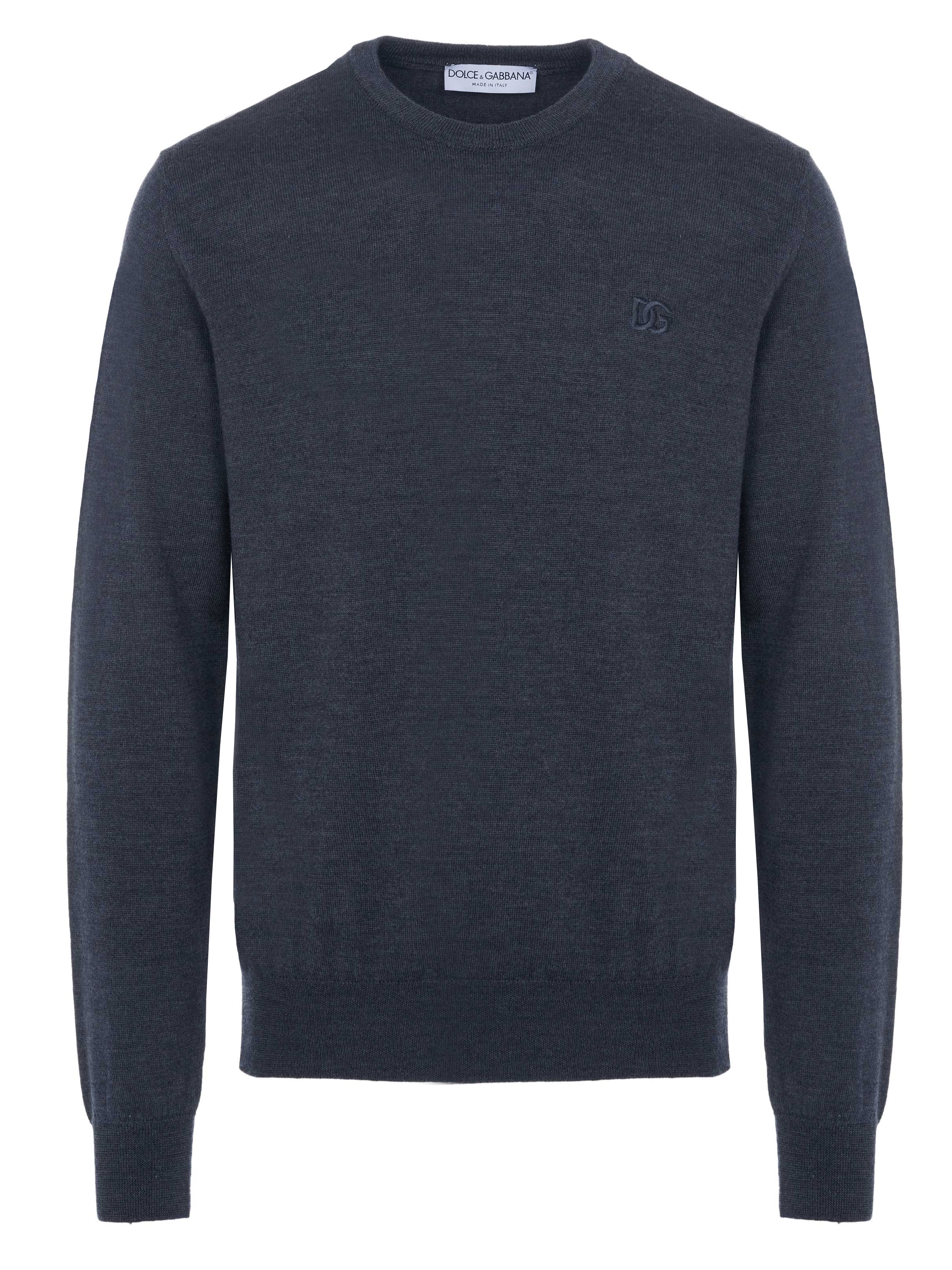 DOLCE & GABBANA Pullover‌‌‌‌‌‌‌‌‌‌ in Grau: Vorderseite