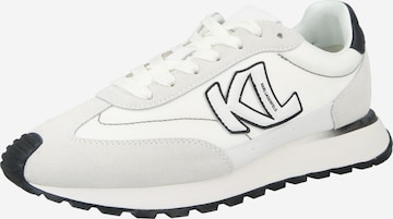 Karl Lagerfeld Tenisky 'KAIRO' – bílá: přední strana