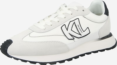 Karl Lagerfeld Niske tenisice 'KAIRO' u crna / bijela, Pregled proizvoda