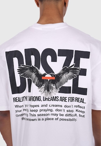 Dropsize Shirt 'Eagle' in Wit