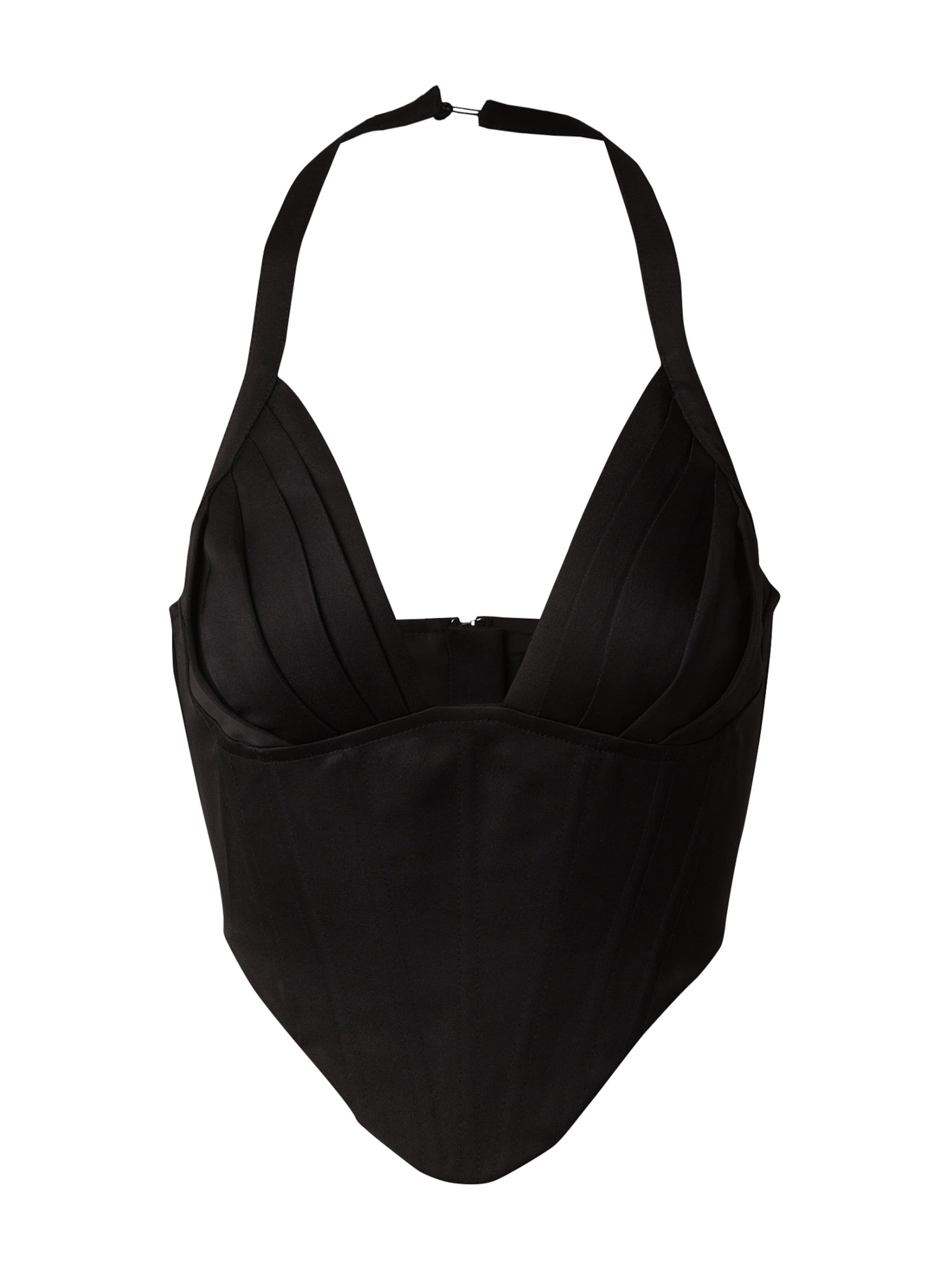 MisspapTop - crna boja: prednji dio