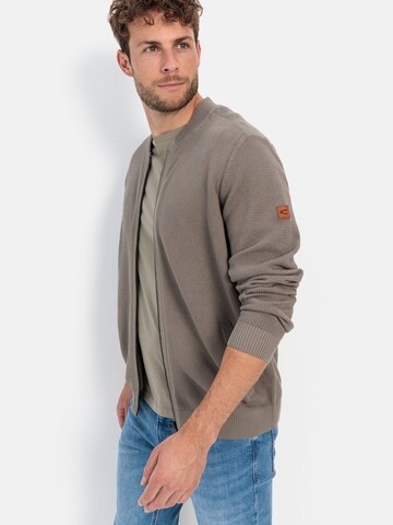 CAMEL ACTIVE Gebreid vest in Grijs