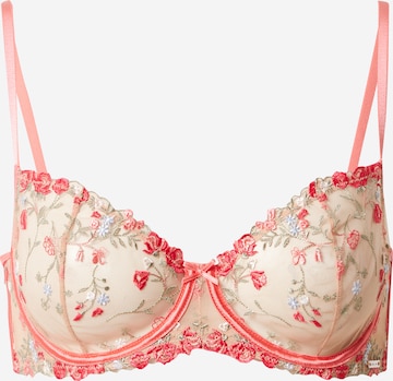 Lindex Push-up BH 'Senna' in Roze: voorkant