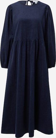 Warehouse Oversize šaty - Modrá: predná strana