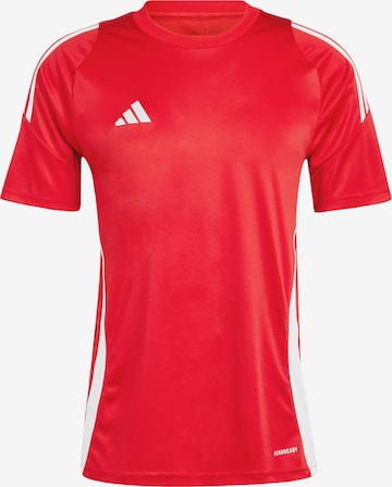 Maillot 'Tiro 24' ADIDAS PERFORMANCE en rouge : devant