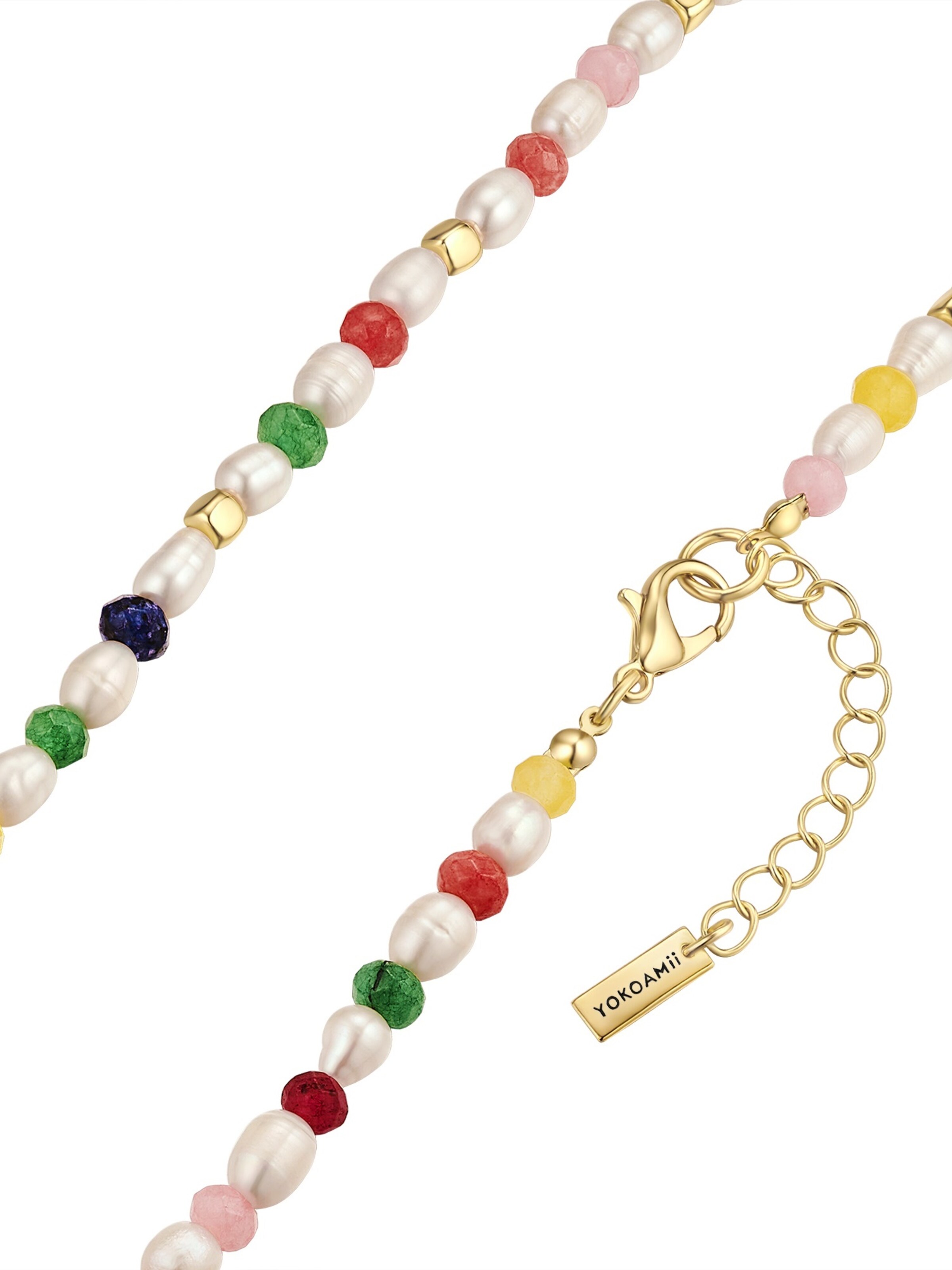 Collana di Yokoamii in bianco