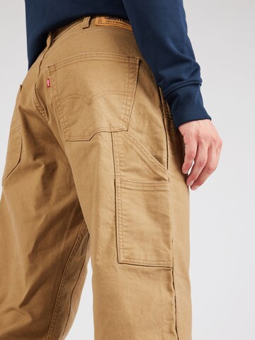 brūns LEVI'S ® Vaļīgs piegriezums Džinsi 'Workwear 565 Dbl Knee'