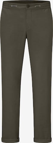 REDPOINT Loose fit Chino Pants in Green: front