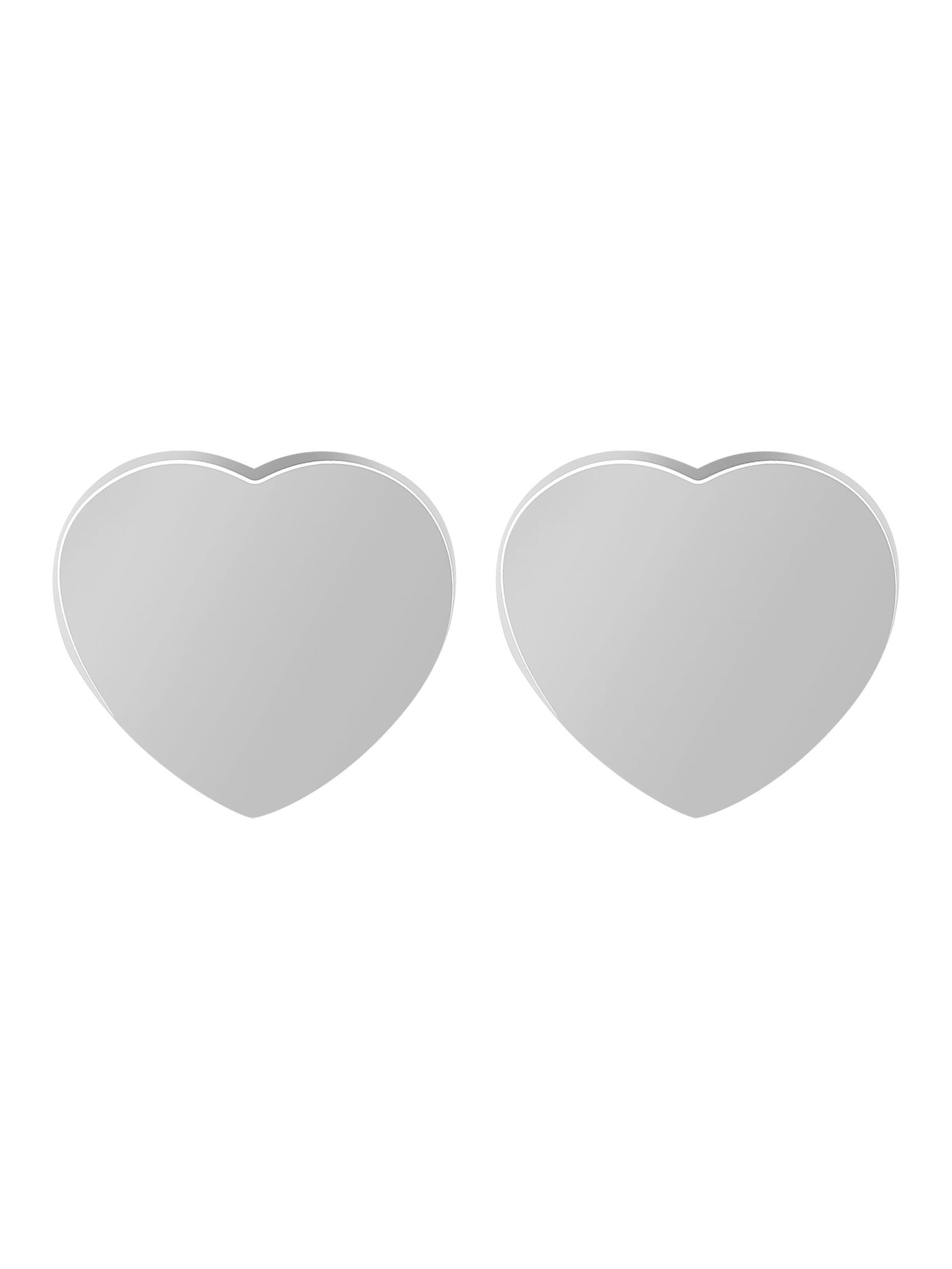 Akzent Earrings 'Nessi, hautverträglich' in Silver: front