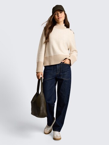 TOM TAILOR Sweater in Beige