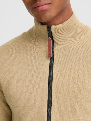 Vestes en maille ' BHMFINDUS ' BLEND en beige
