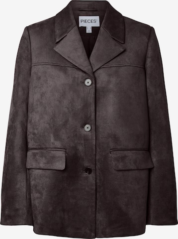 PIECES Blazer 'PCRakel' in Brown: front