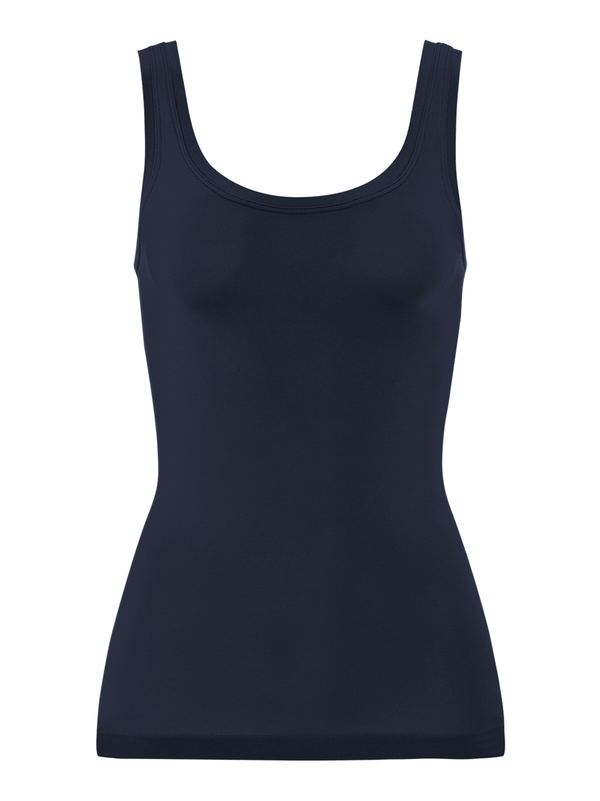 Haut ' Touch Feeling ' Hanro en bleu : devant
