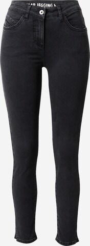 PATRIZIA PEPE Skinny Jeans in Black: front