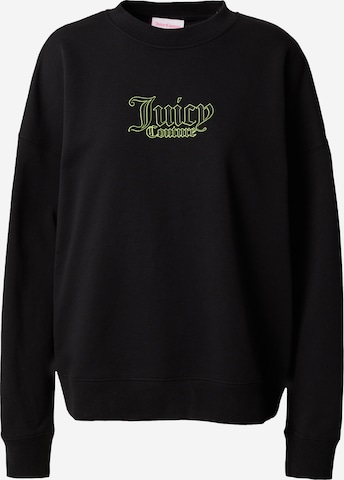 Juicy Couture Sport Athletic Sweatshirt 'VALENTINA' in Black: front