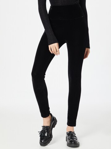 MAGIC Bodyfashion Skinny Leggings in Black: front