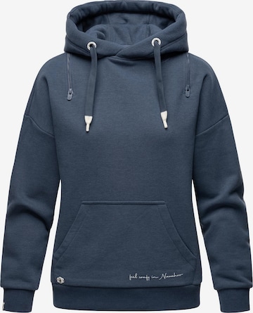 NAVAHOO Sweatshirt 'Zuckerbärchen' in Blue: front