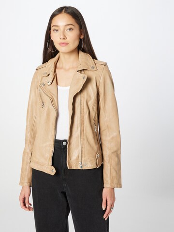 Gipsy Between-Season Jacket 'Famos' in Beige: front