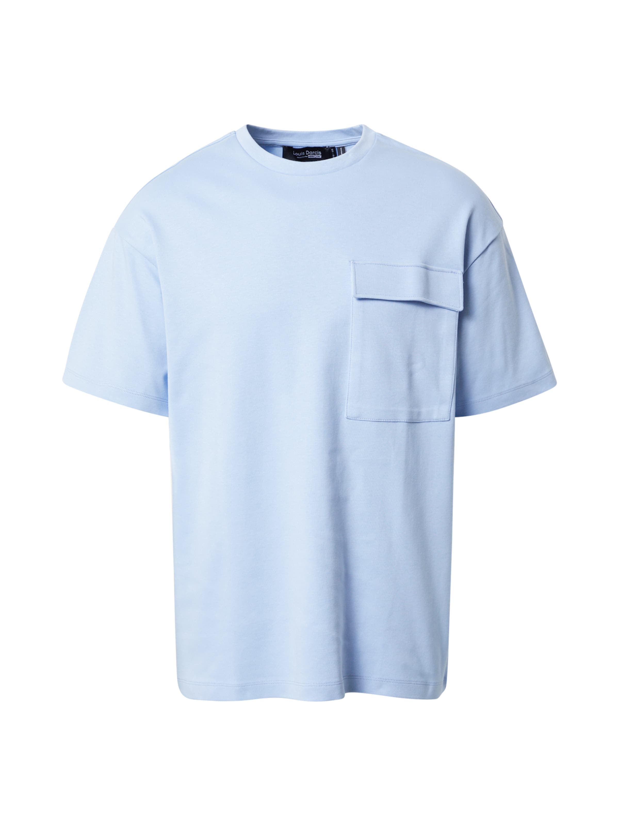 Abbigliamento Esclusivo  x Louis Darcis Maglietta in Blu Chiaro 