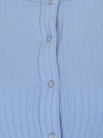 Misspap Koszula body w kolorze niebieski