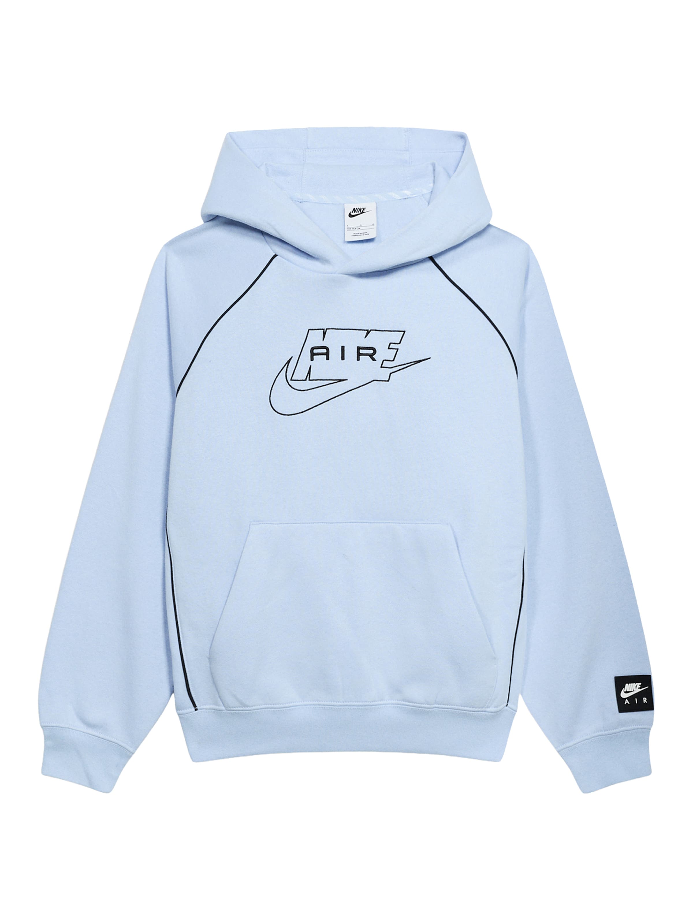 Nike Sportswear - Sudadera 'AIR' en azul: frente