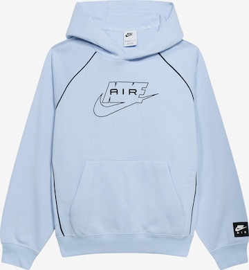 Nike Sportswear - Sudadera 'AIR' en azul: frente