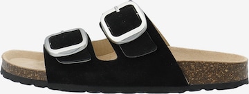Bianco Mule 'Miami' in Black: front