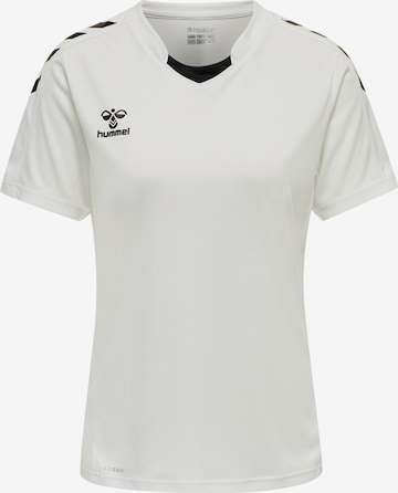 Hummel - Camiseta funcional en blanco: frente