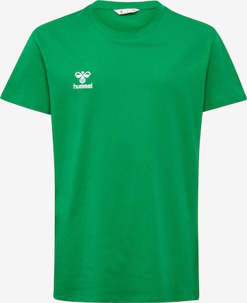 Hummel Shirt 'Go 2.0' in Groen: voorkant