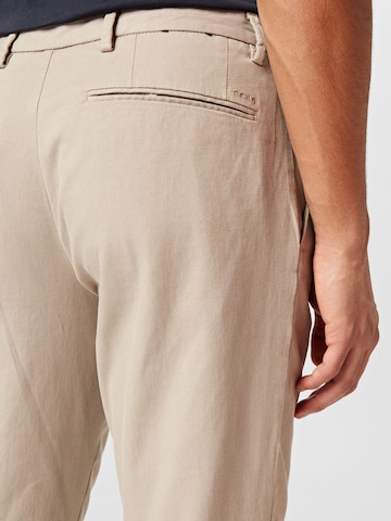 BOSS Black - Slimfit Pantalón chino 'Kaito' en beige