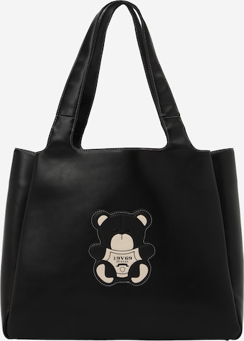 juoda 19V69 ITALIA Pirkinių krepšys 'Ortensia': priekis