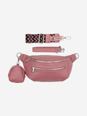 SevaBags Crossbody Bag in Pink: front