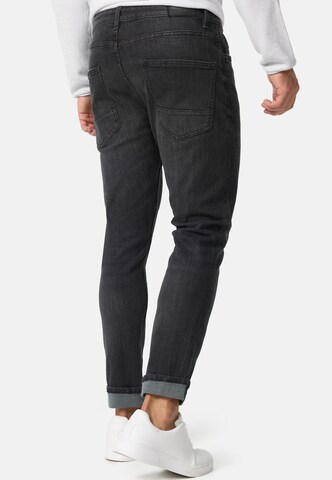 INDICODE JEANS Regular Jeans ' Chammy ' in Zwart