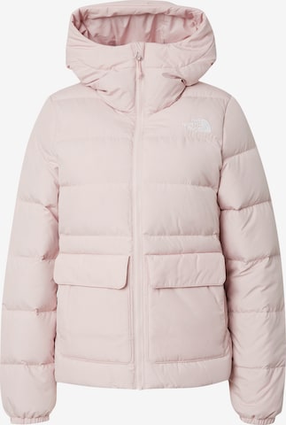 THE NORTH FACE - Casaco outdoor 'Gotham' em rosa: frente