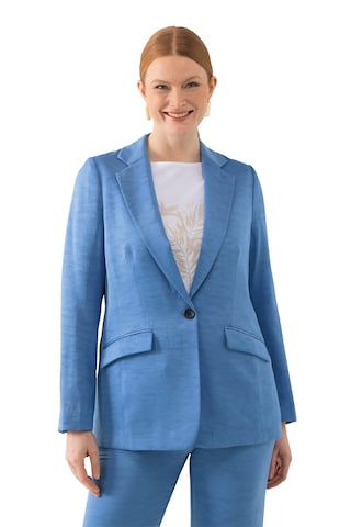 Ulla Popken Blazer in Blue: front